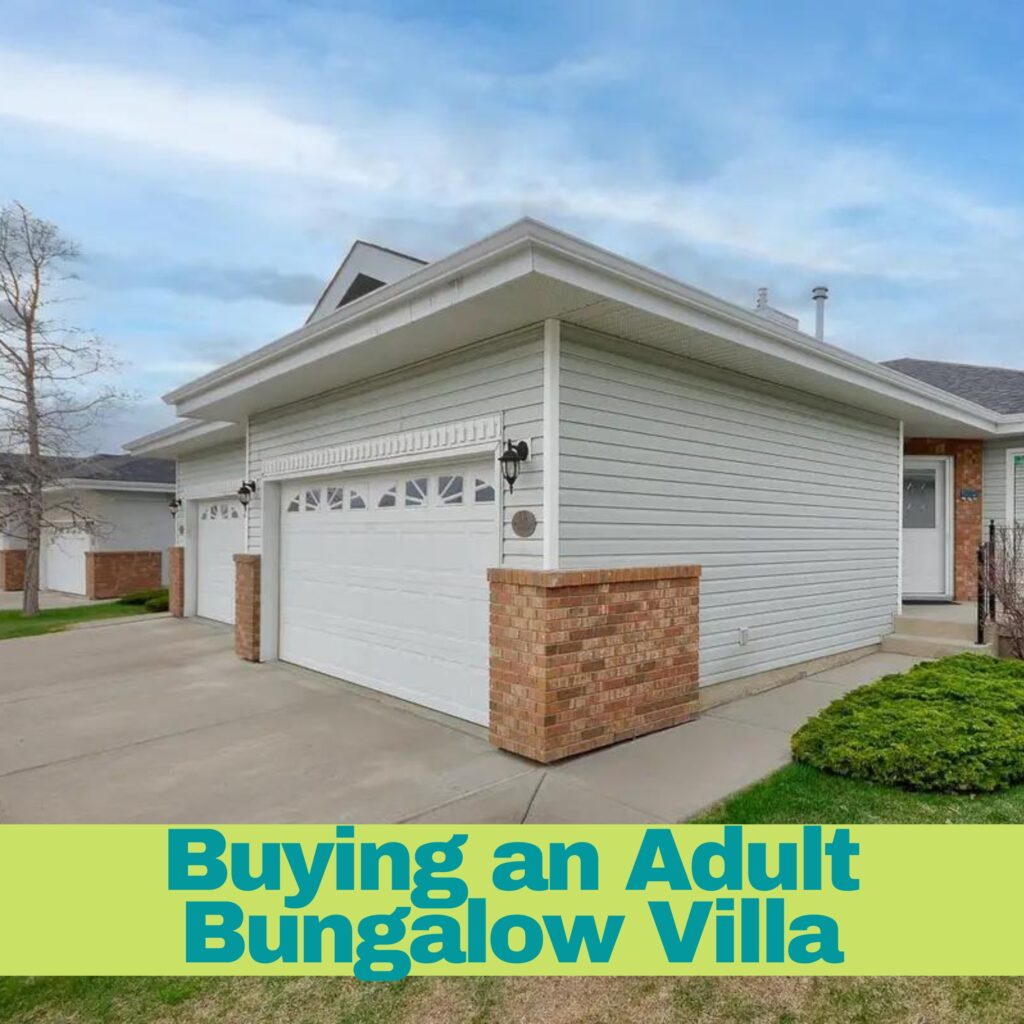 Buying an Adult Bungalow Villa or Adult Half Duplex